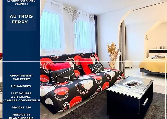 Aux Trois Ferries - Vue Port Apartment